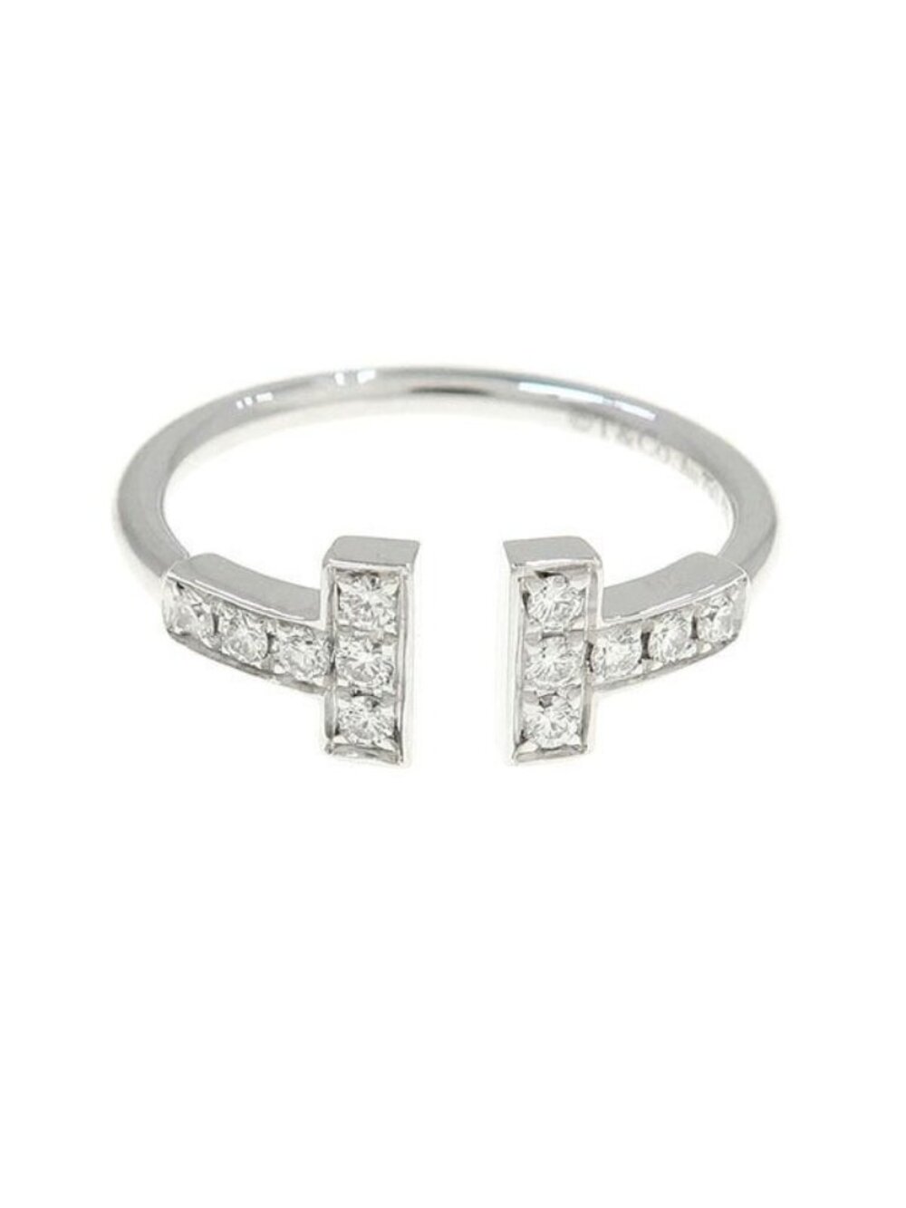 Tiffany & Co T Wire Diamond Ring #near